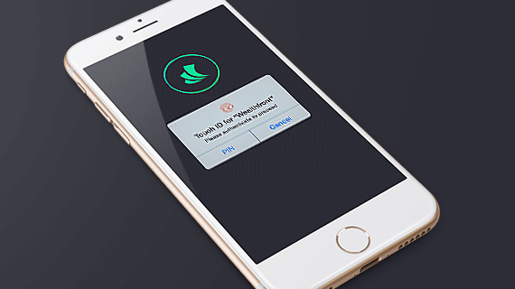 Wealthfront with TouchID